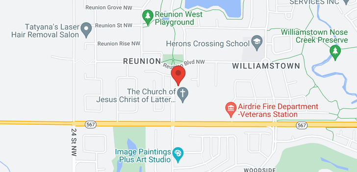 map of 954 REUNION Gateway NW